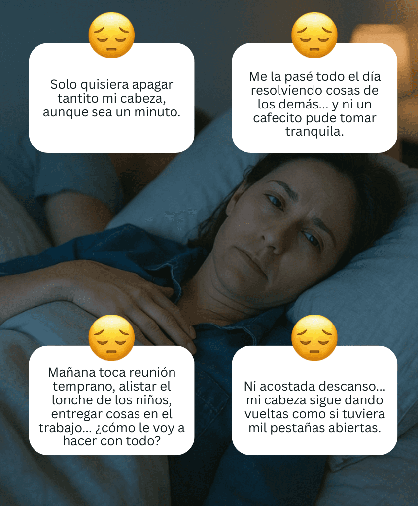 Pensamientos antes de dormir